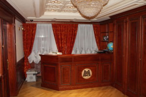 Шторы в приемную